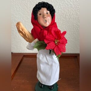 Byers “Children of the World “ Mexican Girl with Poinsettias